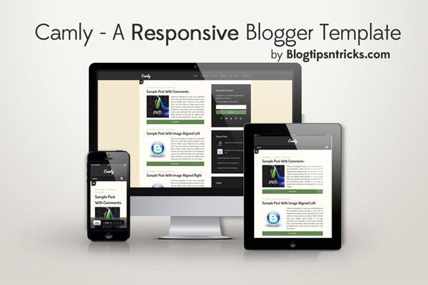 Camly a Responsive Blogger Theme Demo