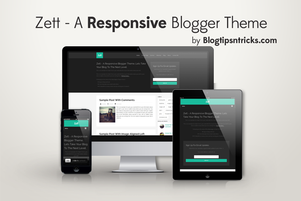 Zett Responsive Blogger Theme Demo